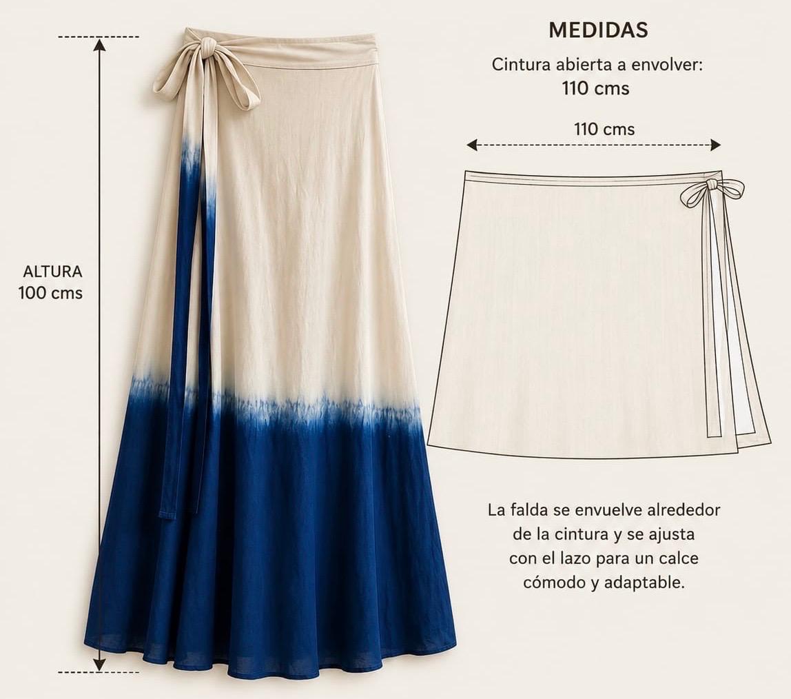 FALDA O VESTIDO ENVOLVENTE