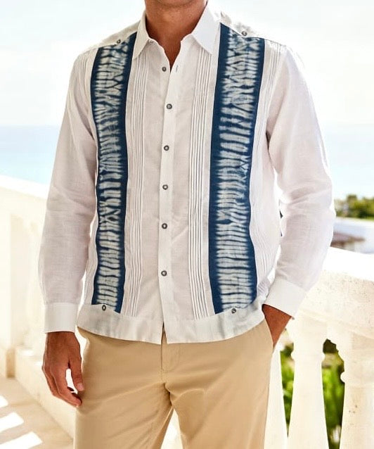 Guayabera  Mod 1 Blanco